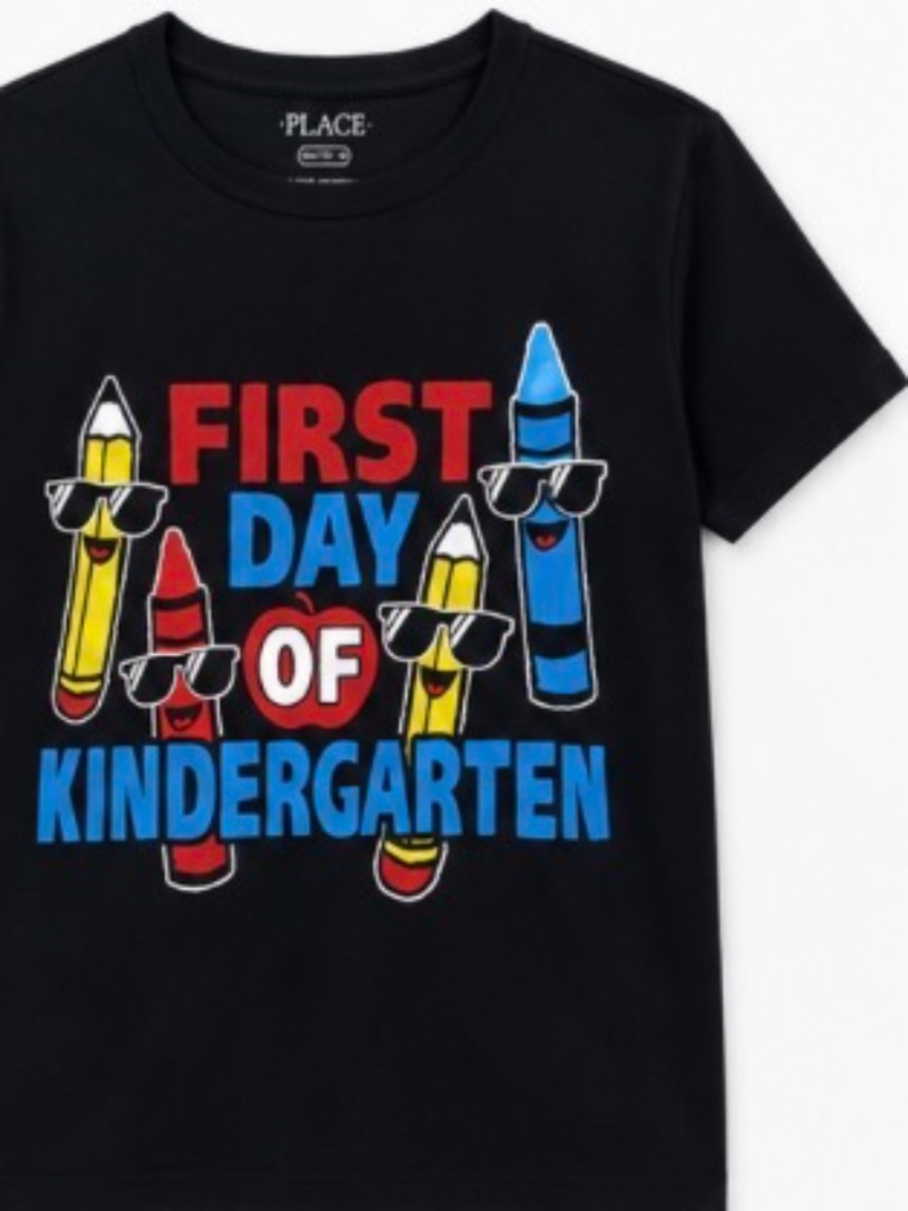 The Children's Place "First Day of Kindergarten" Graphic T-Shirt – Boys XXL (16) - Picture 5 of 6